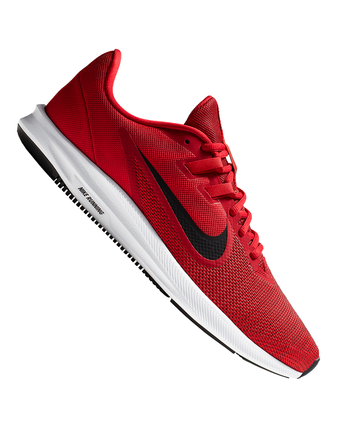 red nike running trainers