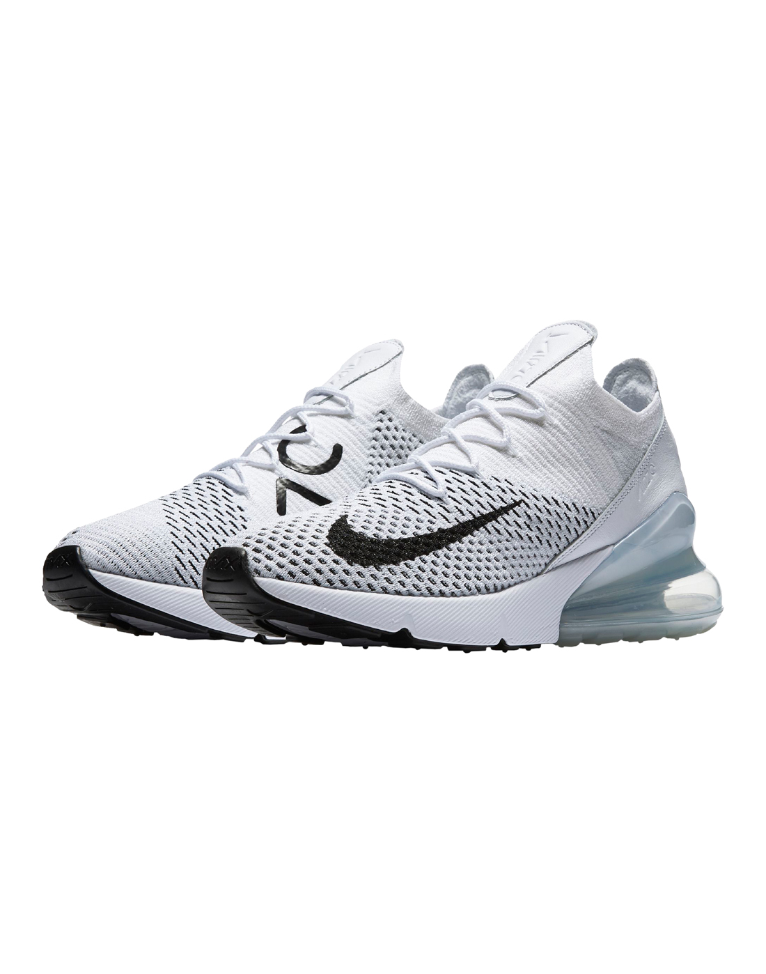 Women&#39;s Nike Air Max 270 Flyknit | White | Life Style Sports