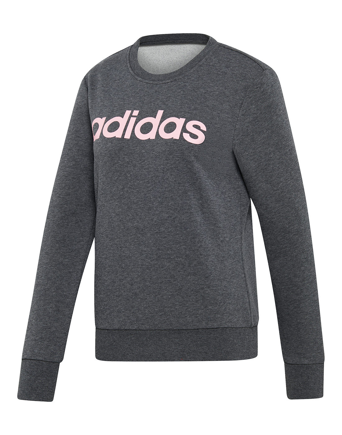 Women S Grey Pink Adidas Sweatshirt Life Style Sports