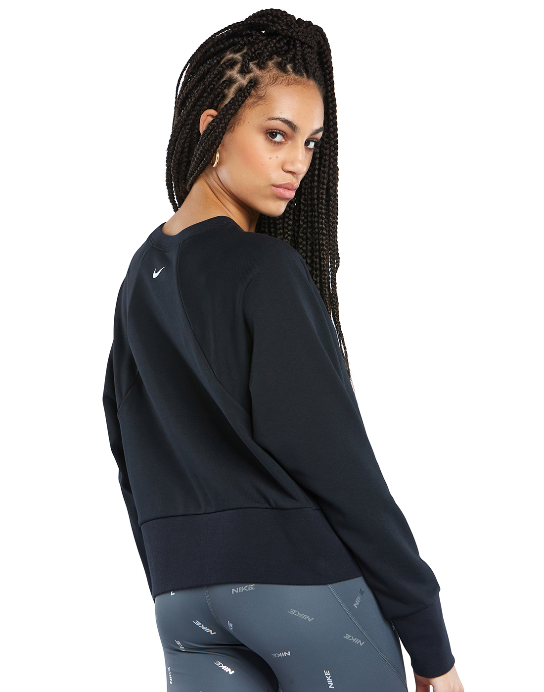 Download Nike Womens Dry Fit Crewneck Sweatshirt | Life Style Sports