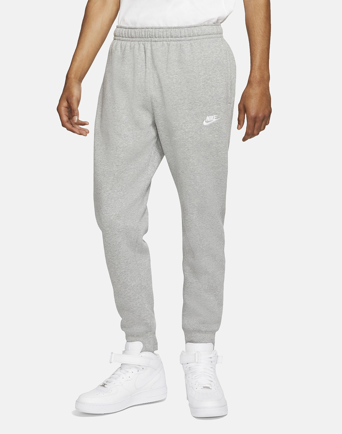 Nike Mens Club Joggers - Grey | Life Style Sports IE