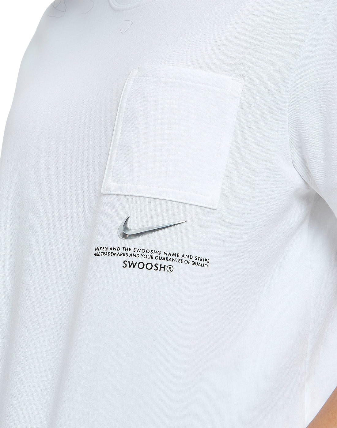 Nike Womens Swoosh T-shirt - White | Life Style Sports IE