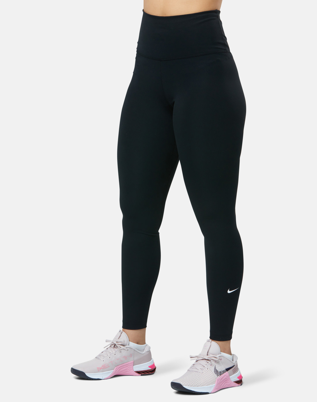 Nike Womens One High Rise Leggings - Black