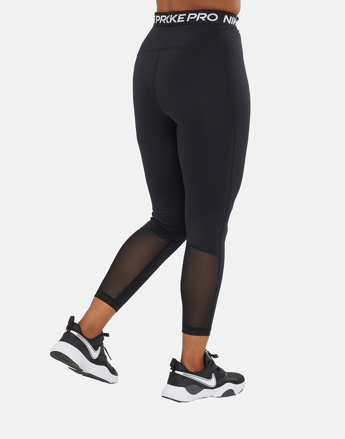 Nike Womens Pro High Rise Leggings - Black | Life Style Sports IE