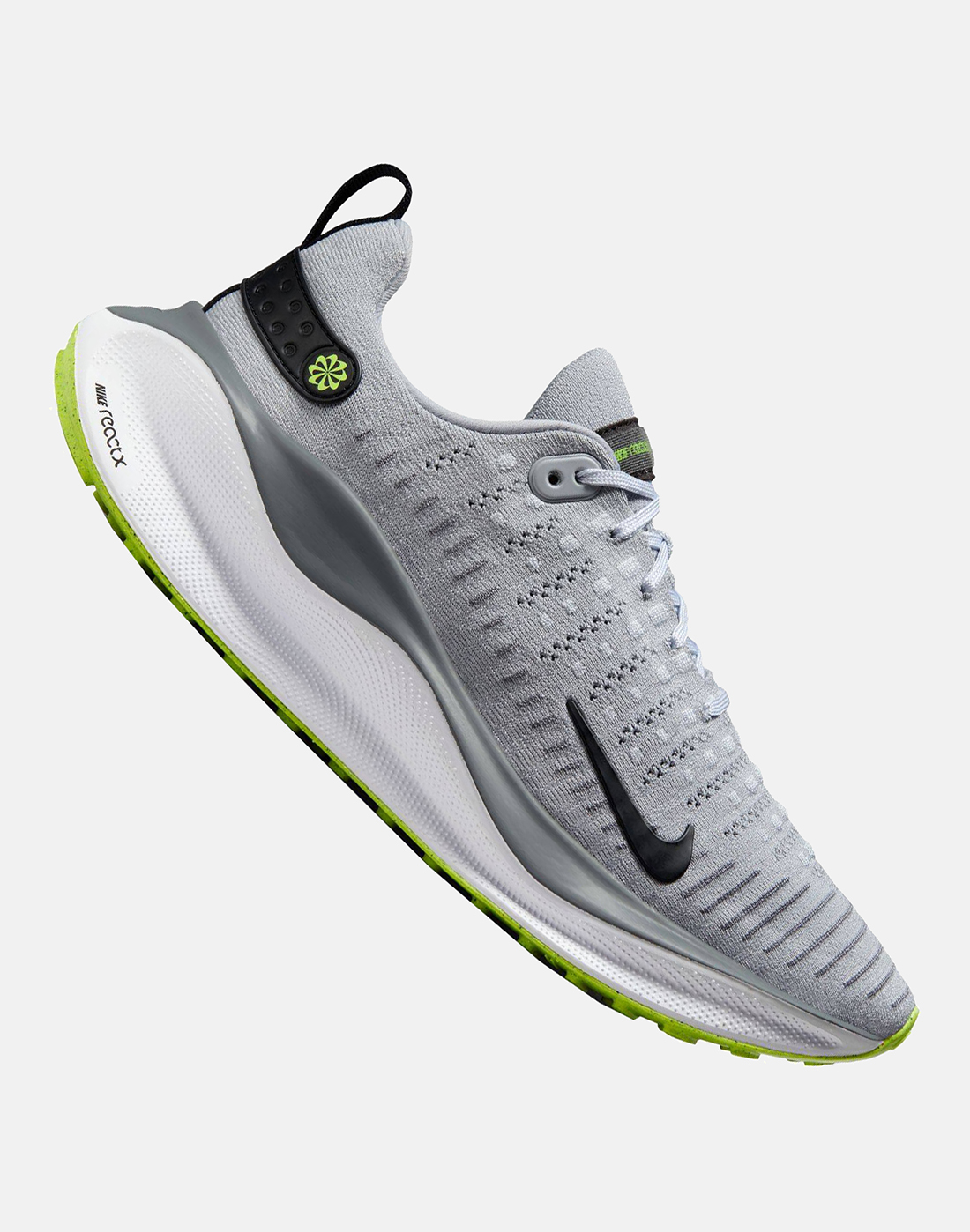 Nike Mens React Infinity Run Flyknit 4 - Grey | Life Style Sports IE