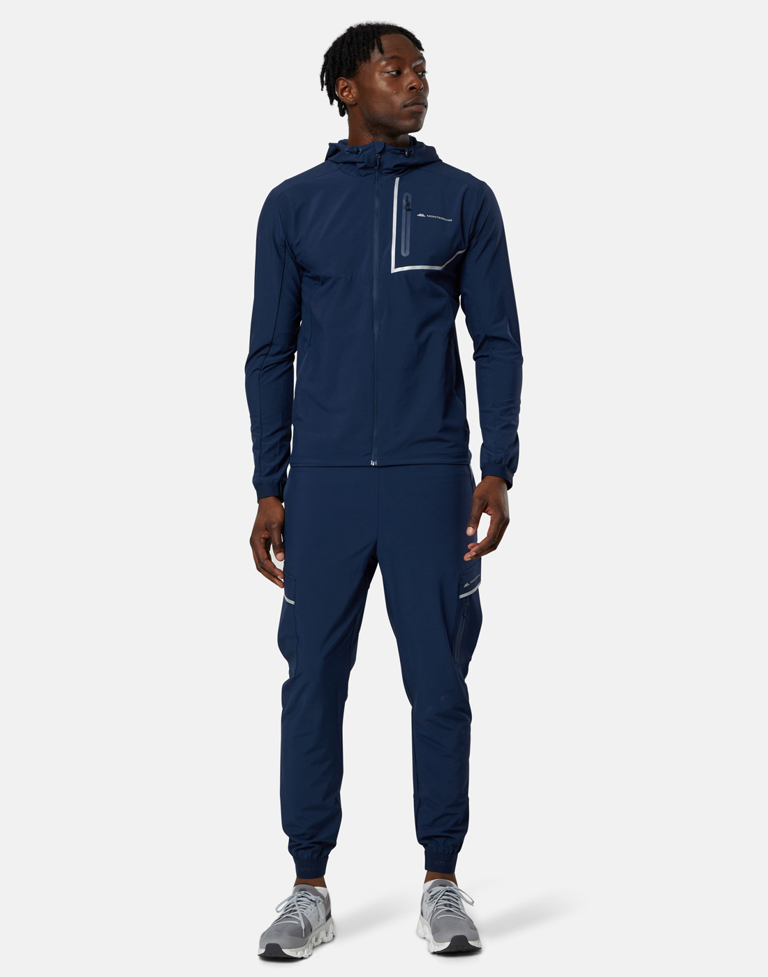Monterrain Mens Ramble 2.0 Running Pants - Blue | Life Style Sports IE