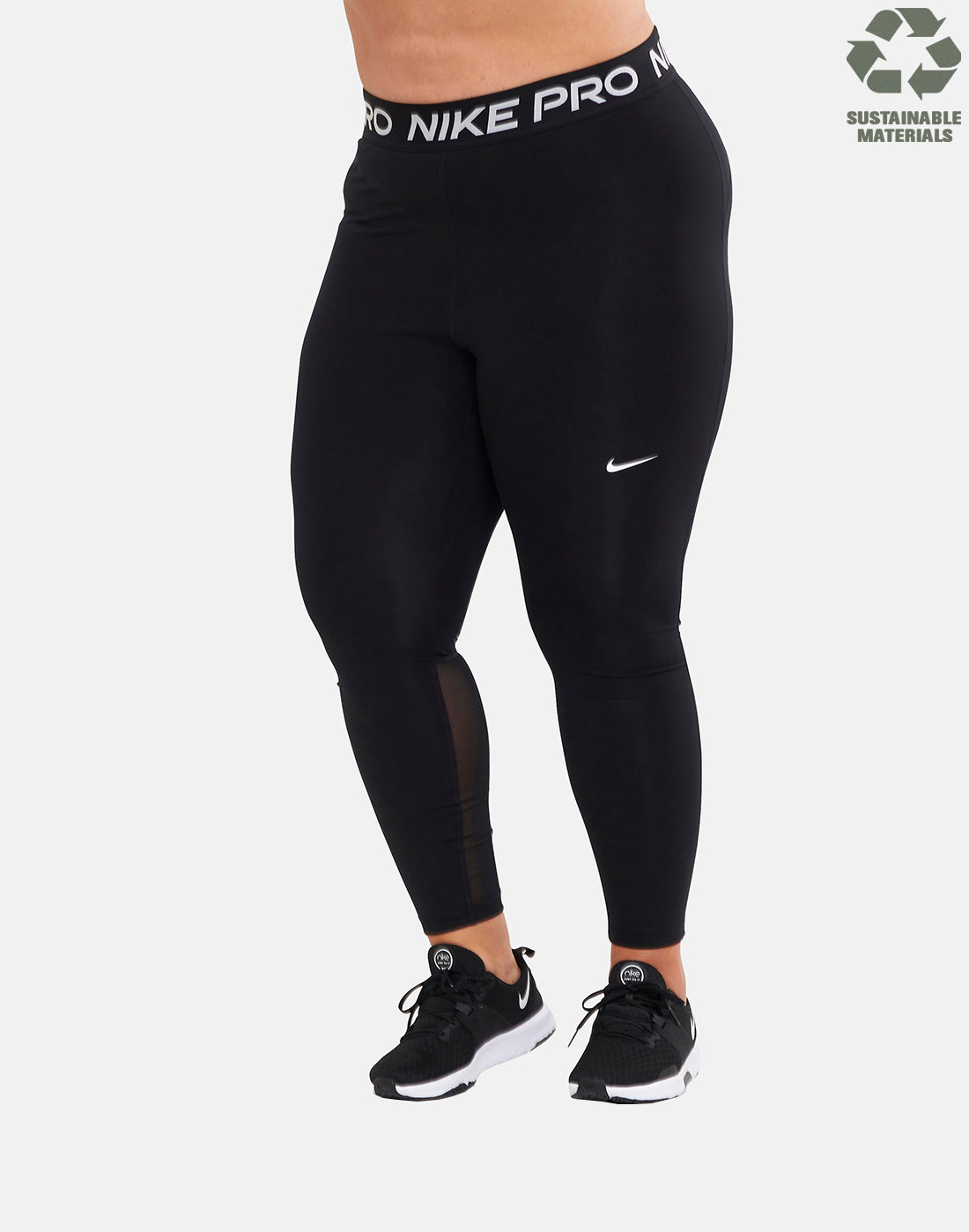 Nike Womens Nike Pro Plus Legging - Black