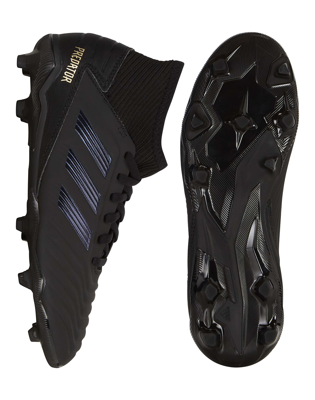 milagro Línea del sitio Valiente adidas KIDS PREDATOR 19.3 FG DARK SCRIPT - Black | Life Style Sports EU