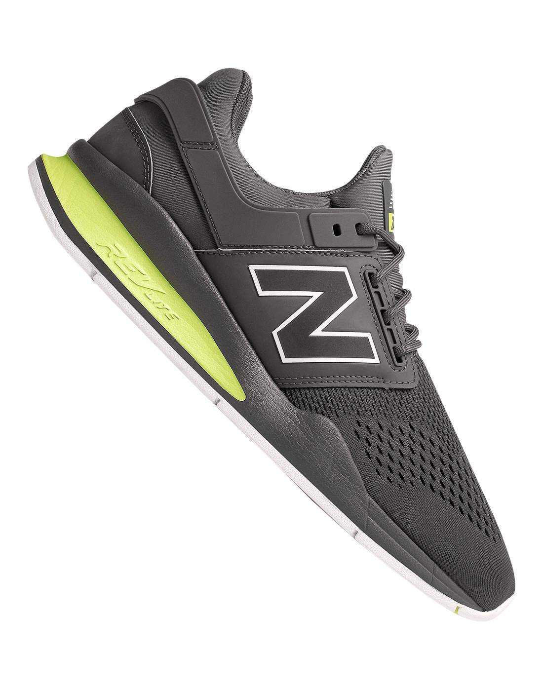 new balance black 247 v2 trainers