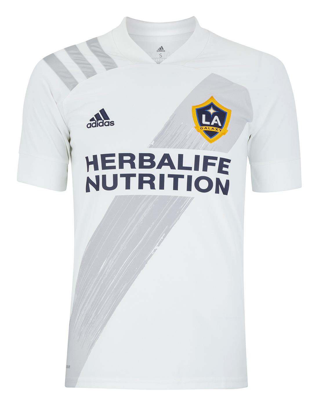 adidas Adult LA Galaxy Home Jersey - White | Life Style Sports IE