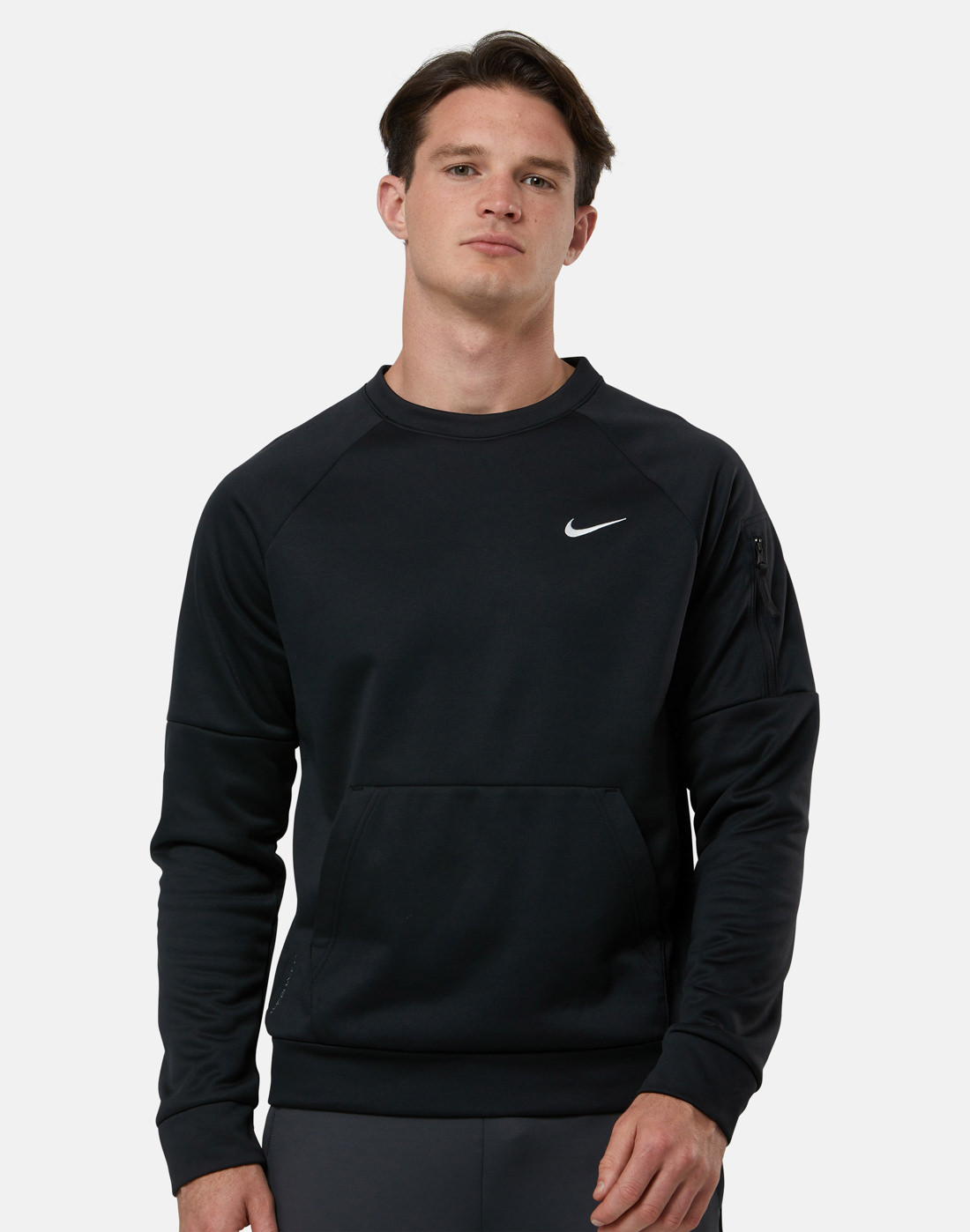 Nike Mens Therma Fit Crew - Black | Life Style Sports IE