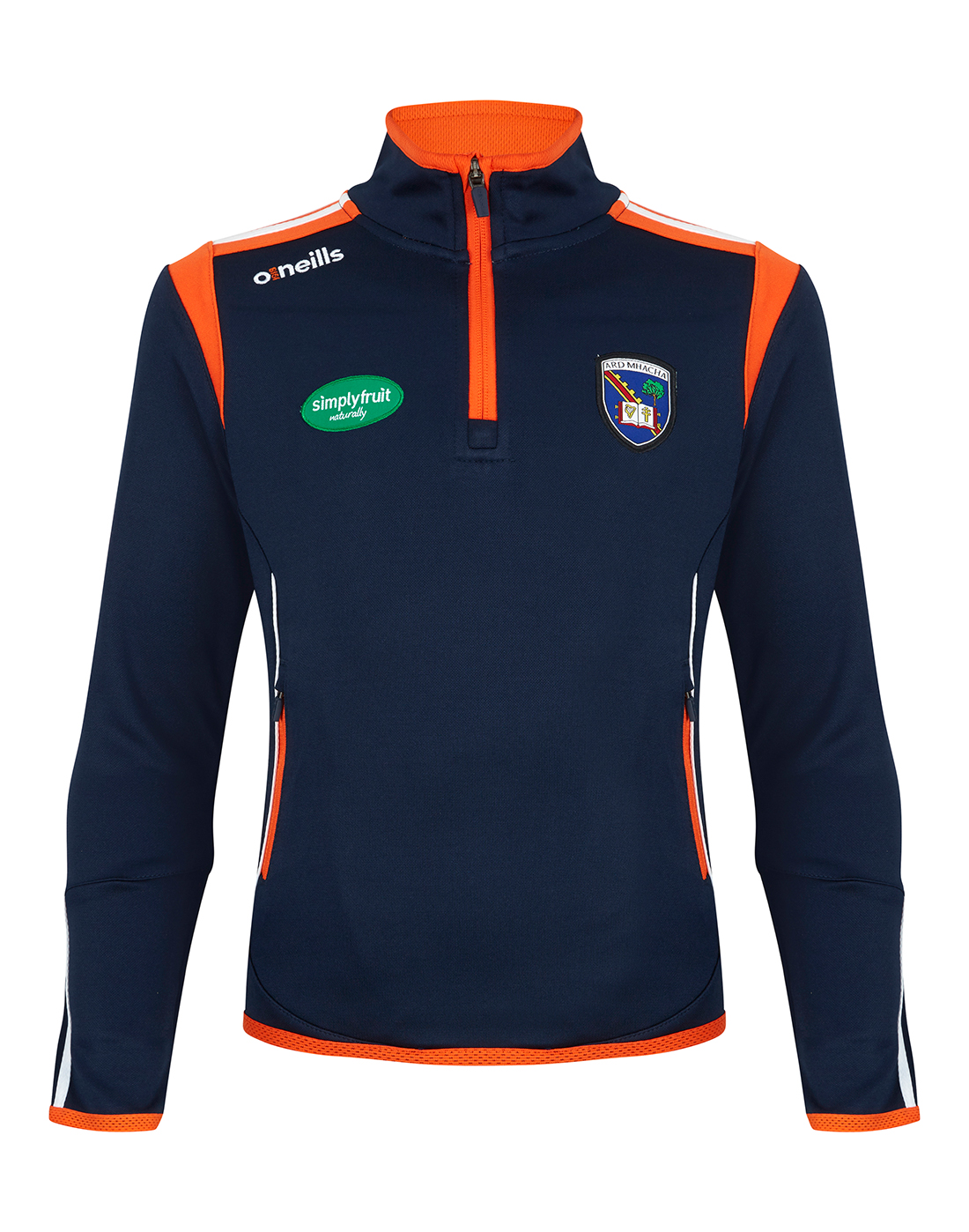 O'Neills Kids Armagh Solar Half Zip Top - Navy | Life Style Sports IE