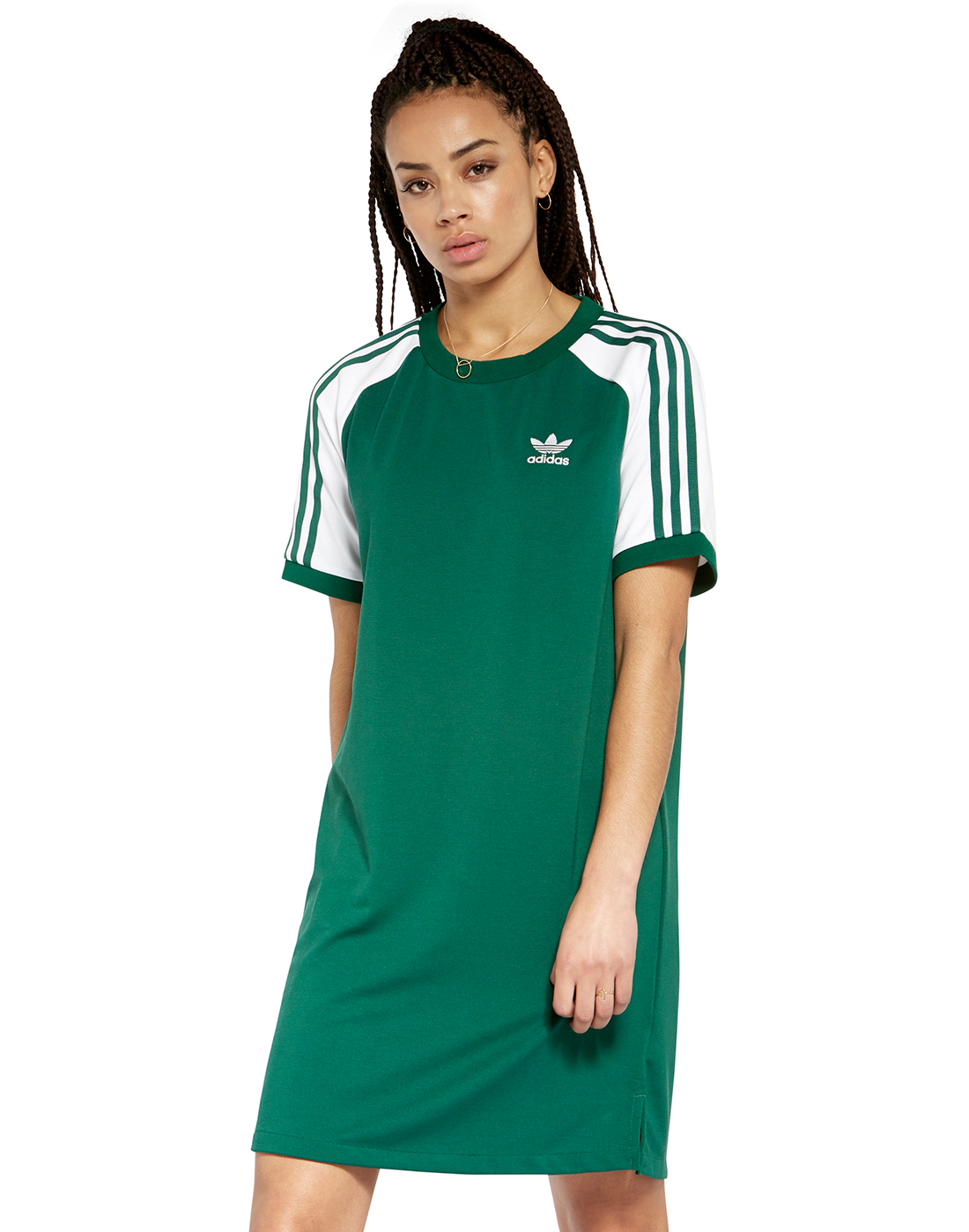 green adidas dress