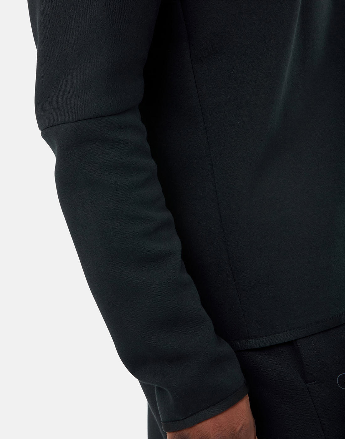 Nike Mens Tech Fleece Crew Neck Sweatshirt - Black | Life Style Sports IE