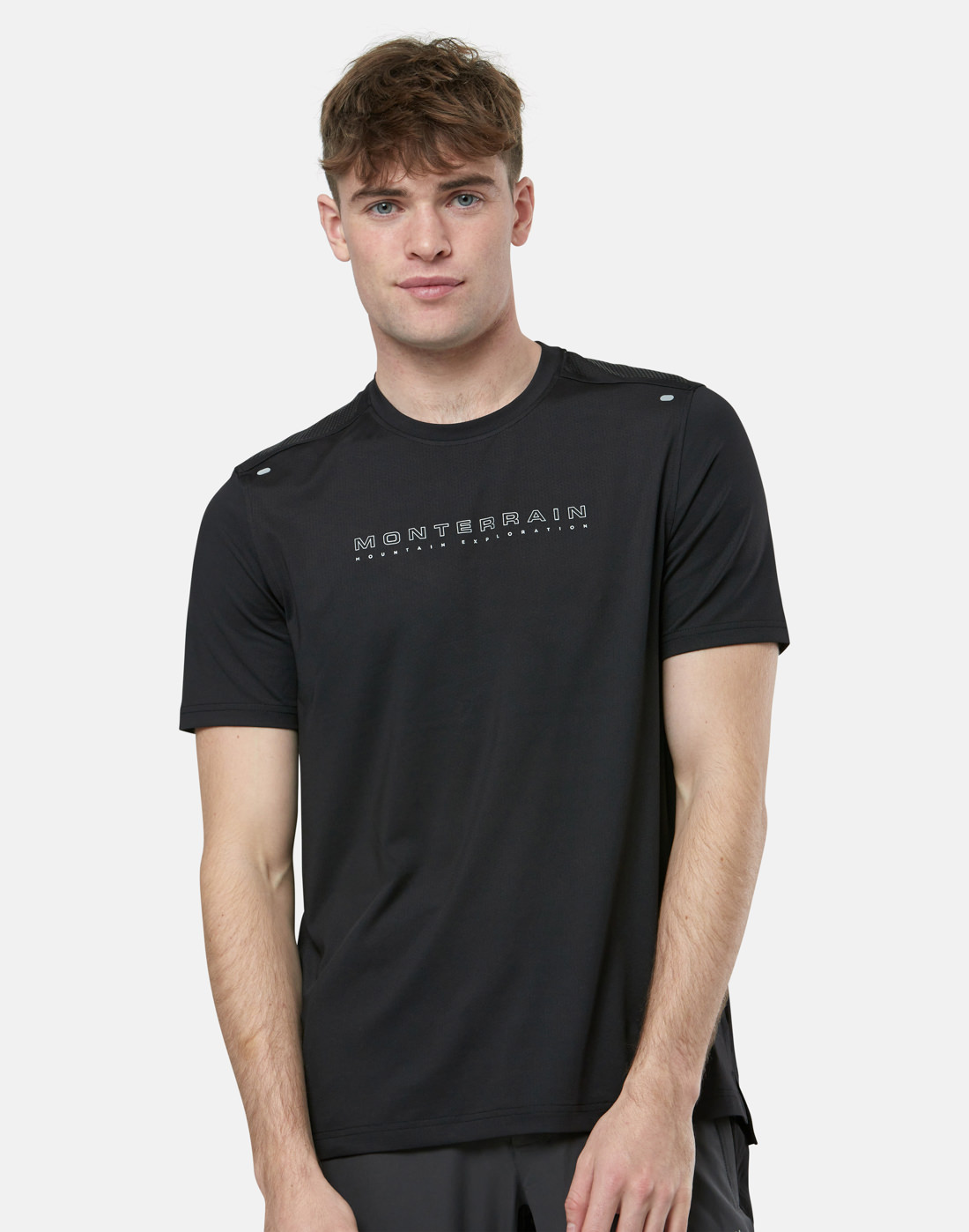 Monterrain Mens Dynamic T-Shirt - Black | Life Style Sports IE