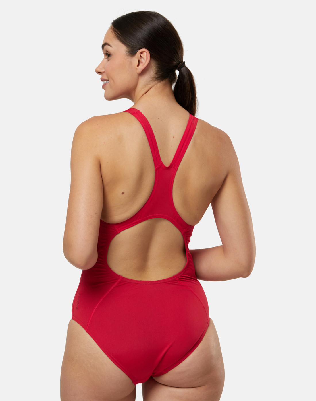 Speedo Endurance Medalist Swimsuit Red