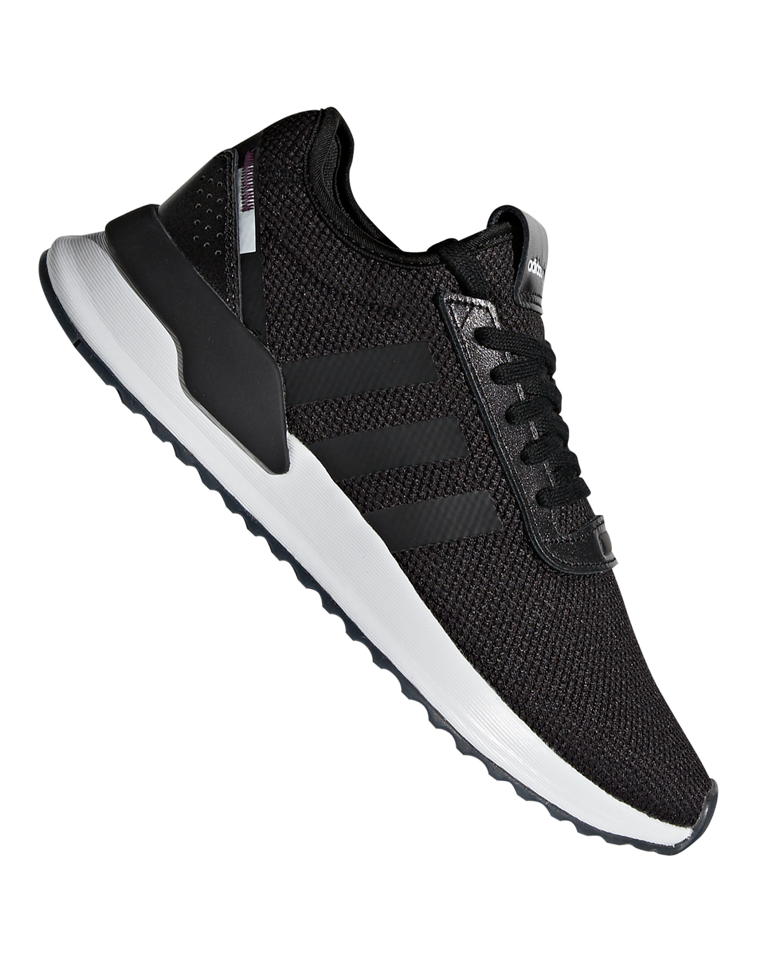 adidas originals u path run trainer in black