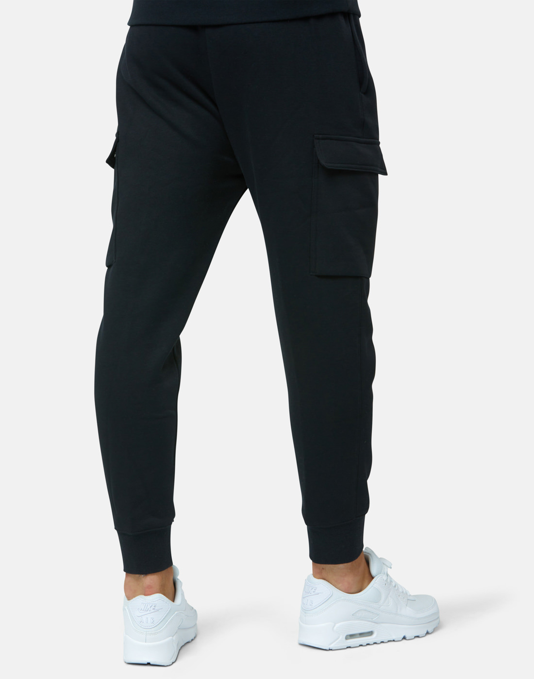   Essentials Men's Cargo Fleece Sweatpant, Black, Medium :  Clothing, Shoes & Jewelry