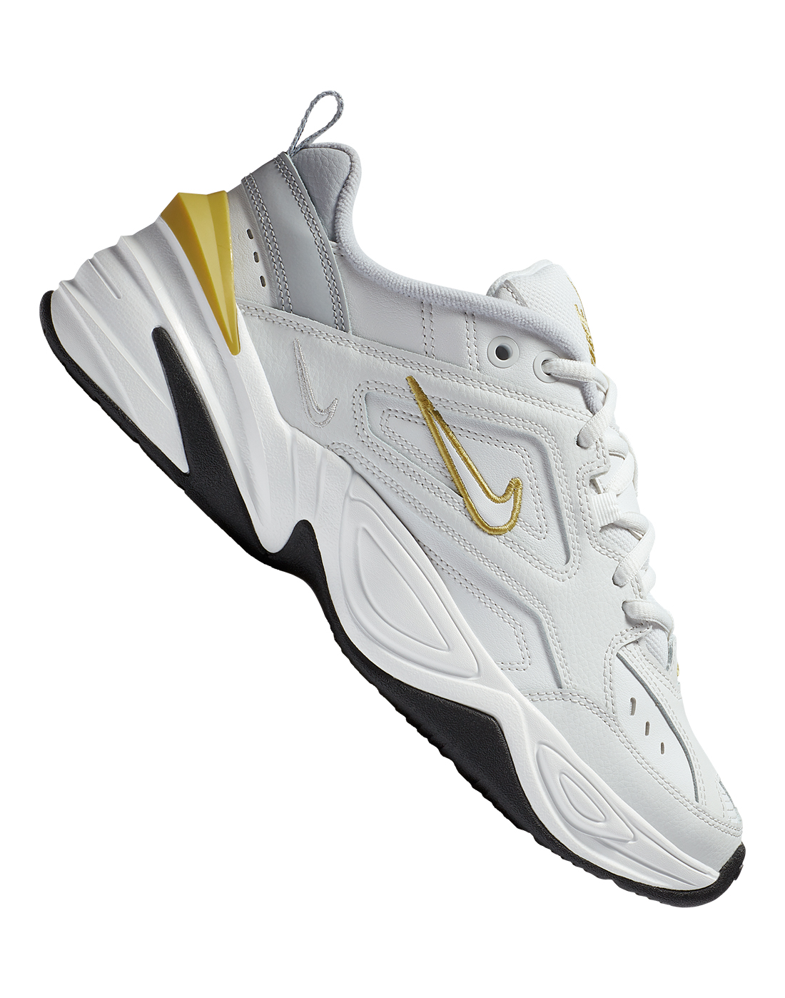 nike m2k tekno white gold