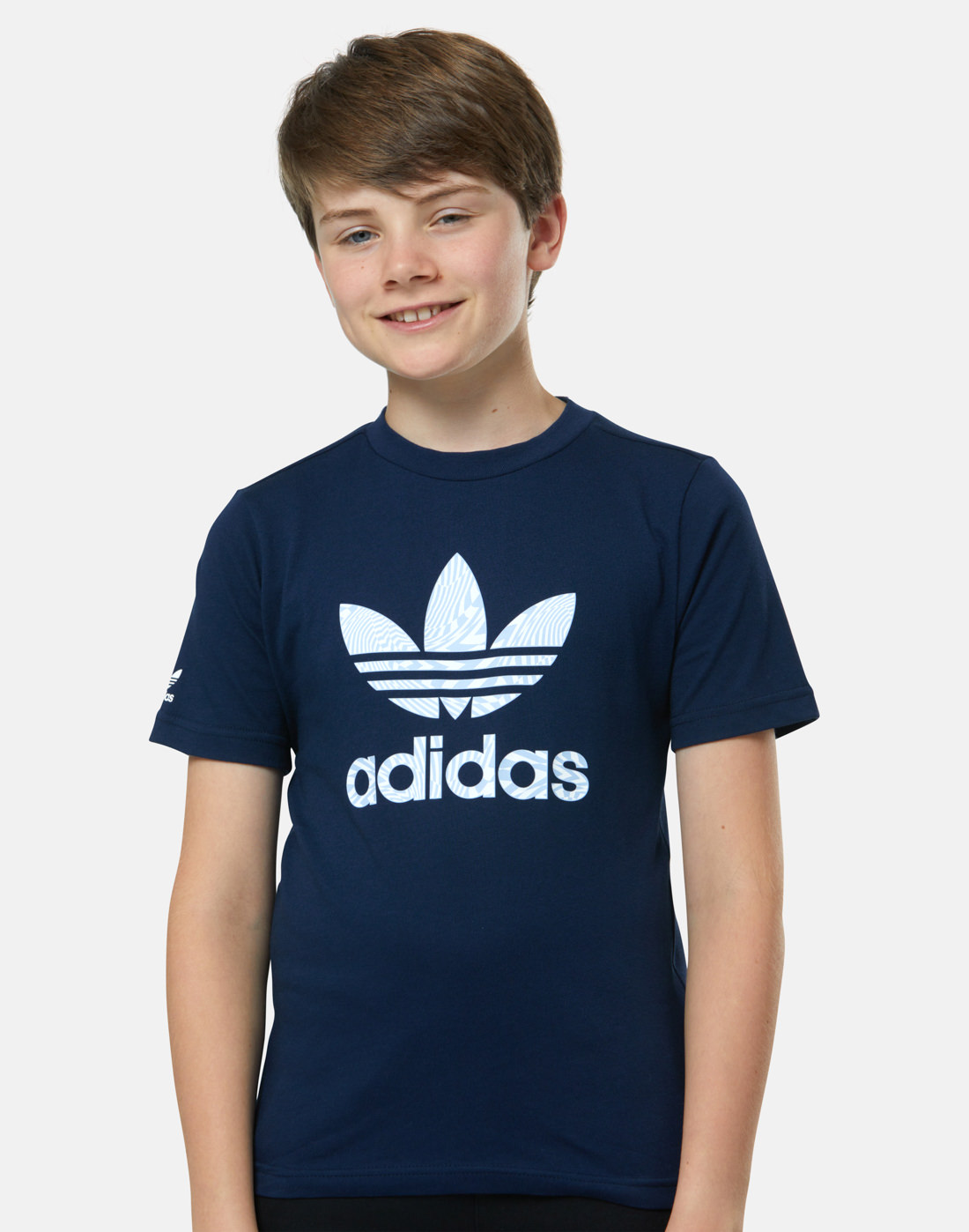 adidas Originals Older Boys T-Shirt - Navy | Life Style Sports EU