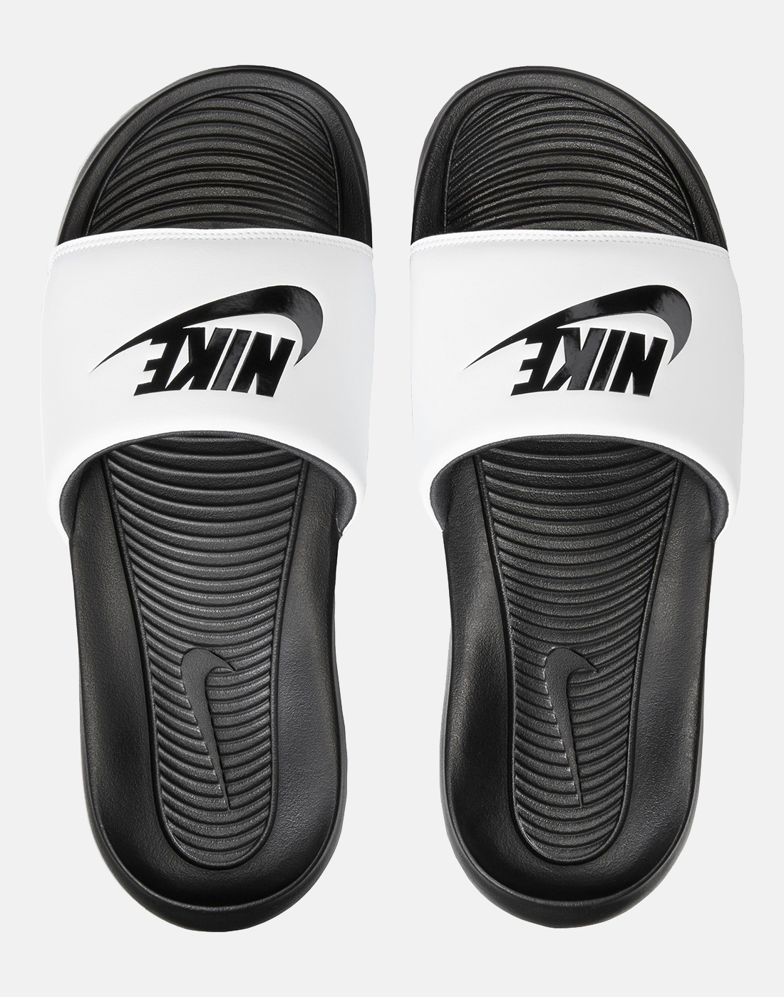 Nike Mens Victori One Slides - White 