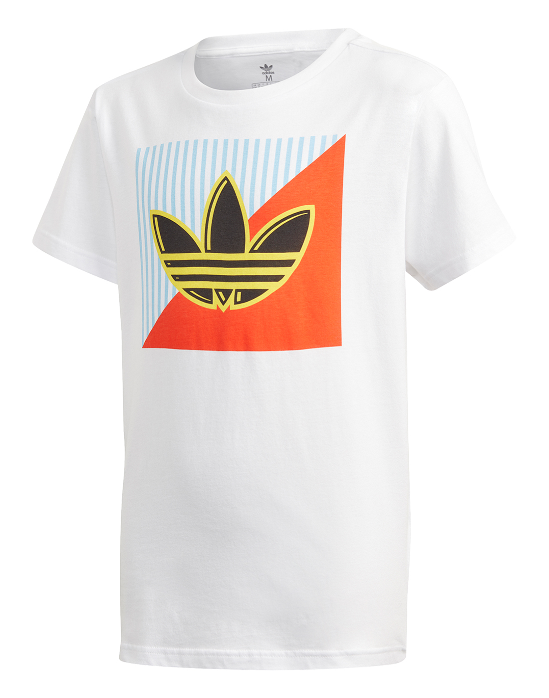 adidas Originals Older Boys Graphic T-Shirt - White | Life Style Sports IE