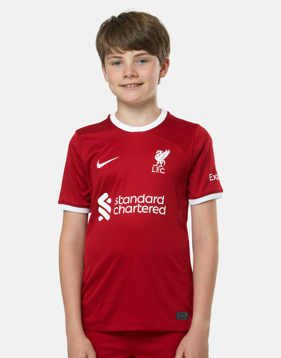 Nike Kids Liverpool 23/24 Replica Home Jersey - Red | Life Style Sports IE