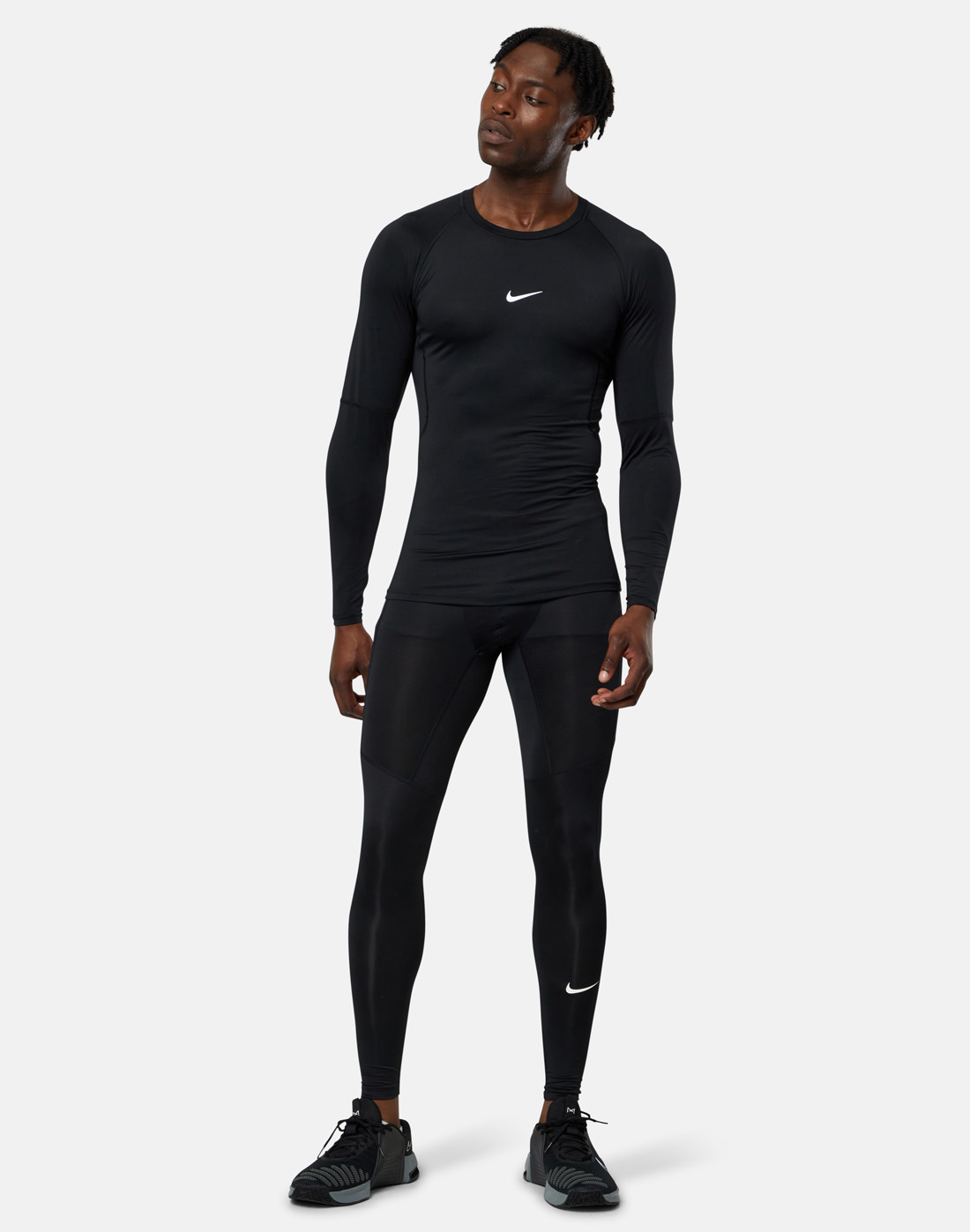 Nike Mens Pro Base Training Tights - Black | Life Style Sports IE