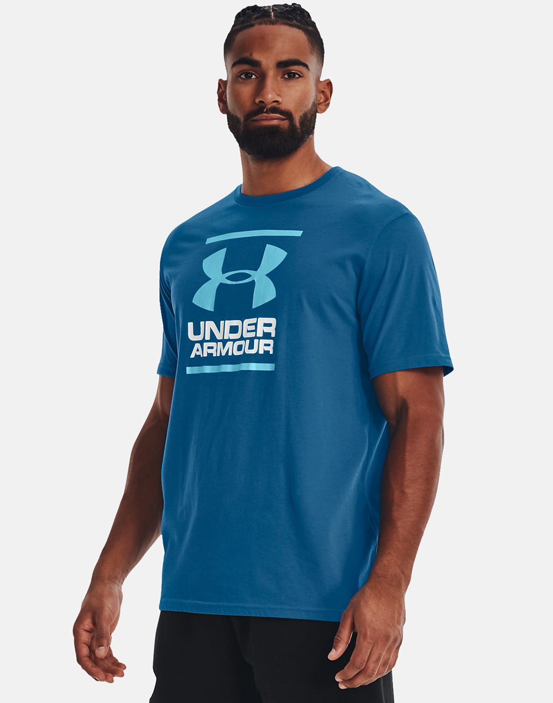 Under Armour Mens GL Foundation T-shirt - Blue | Life Style Sports UK