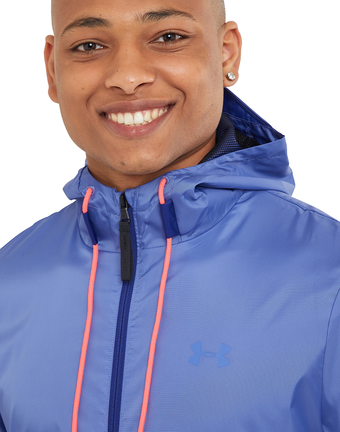 Under Armour Mens Legacy Windbreaker Jacket - Blue | Life Style Sports IE