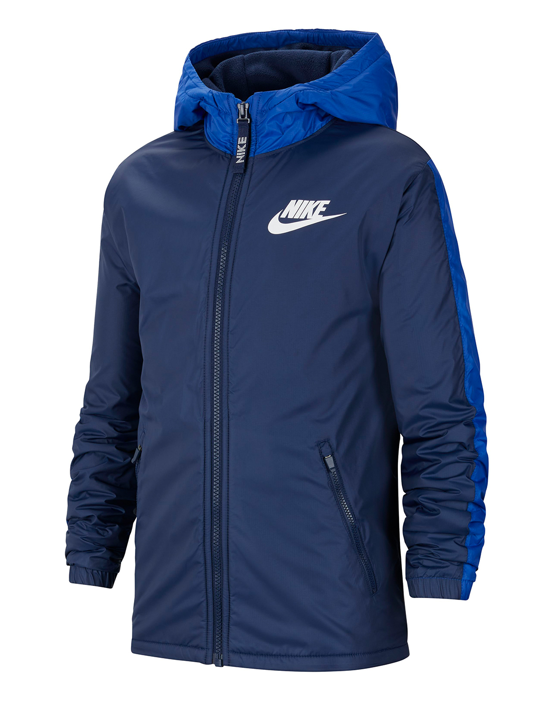 Nike Older Boys Fleece Lined Jacket - Navy | Life Style Sports IE
