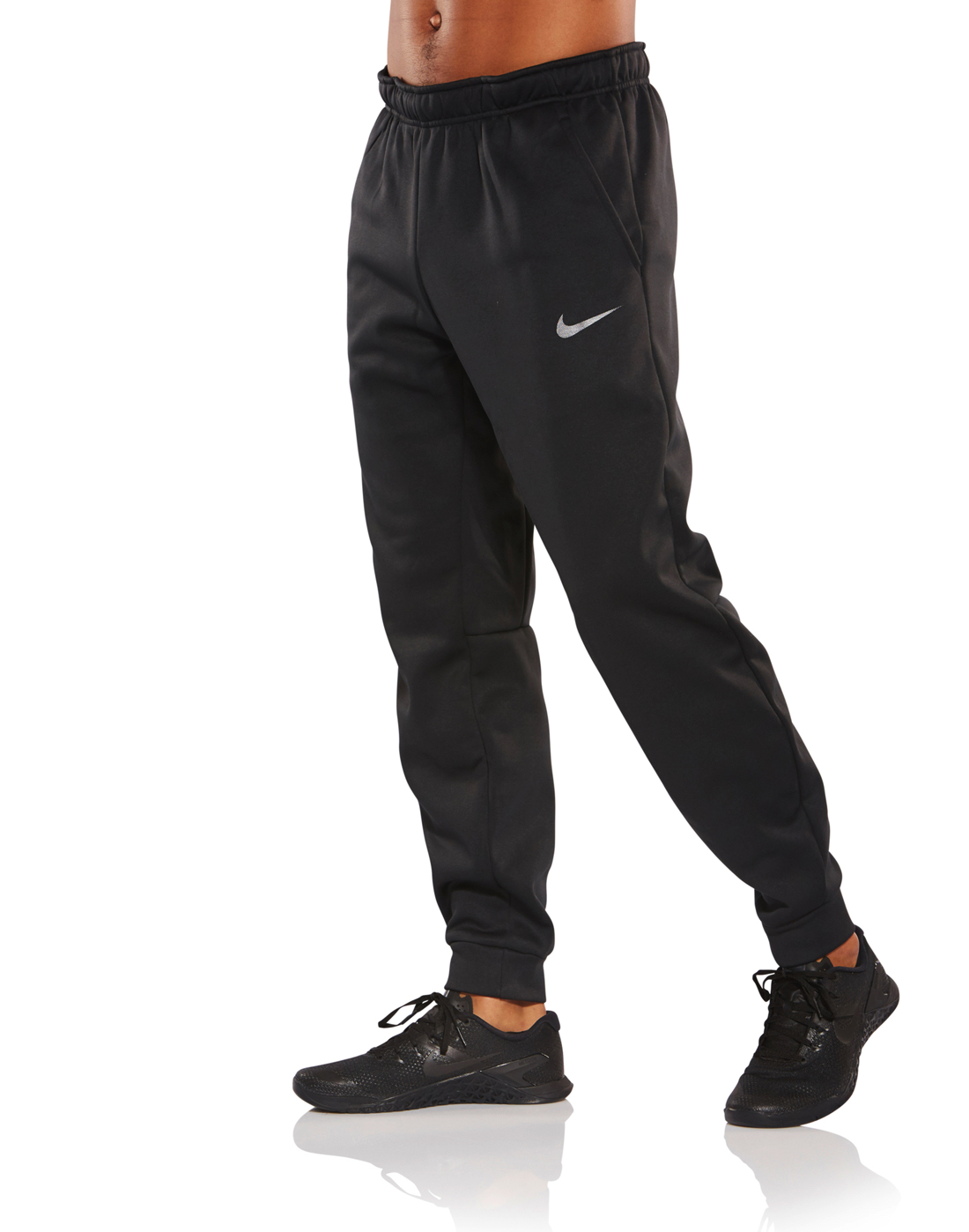 nike men's therma tapered pants