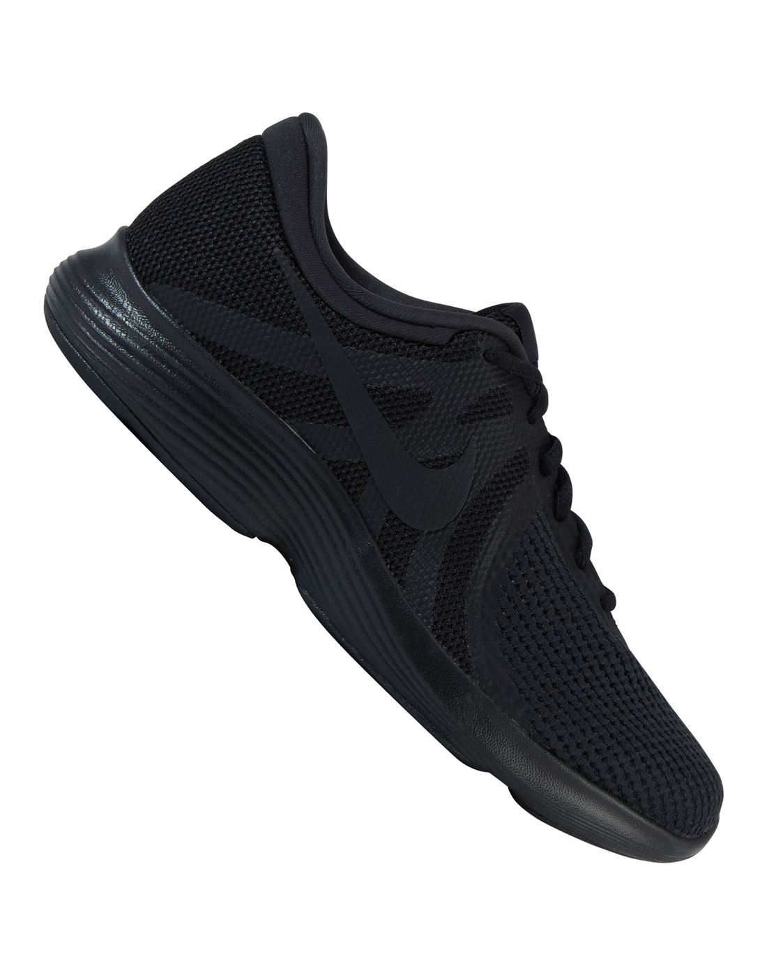 fluctuar filete Gángster Nike Mens Revolution 4 | Black | Life Style Sports