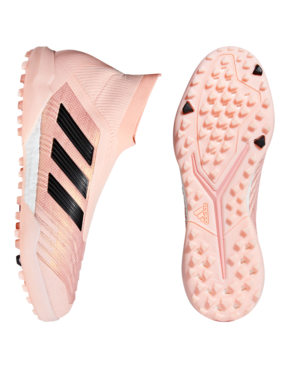 salmon football boots