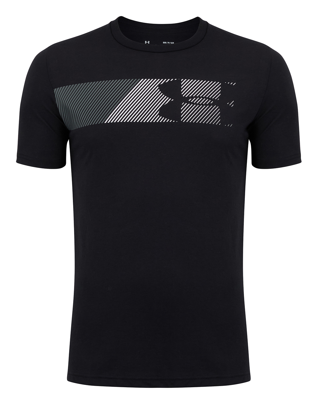 Under Armour Mens Left Chest Logo T-Shirt - Black | Life Style Sports UK