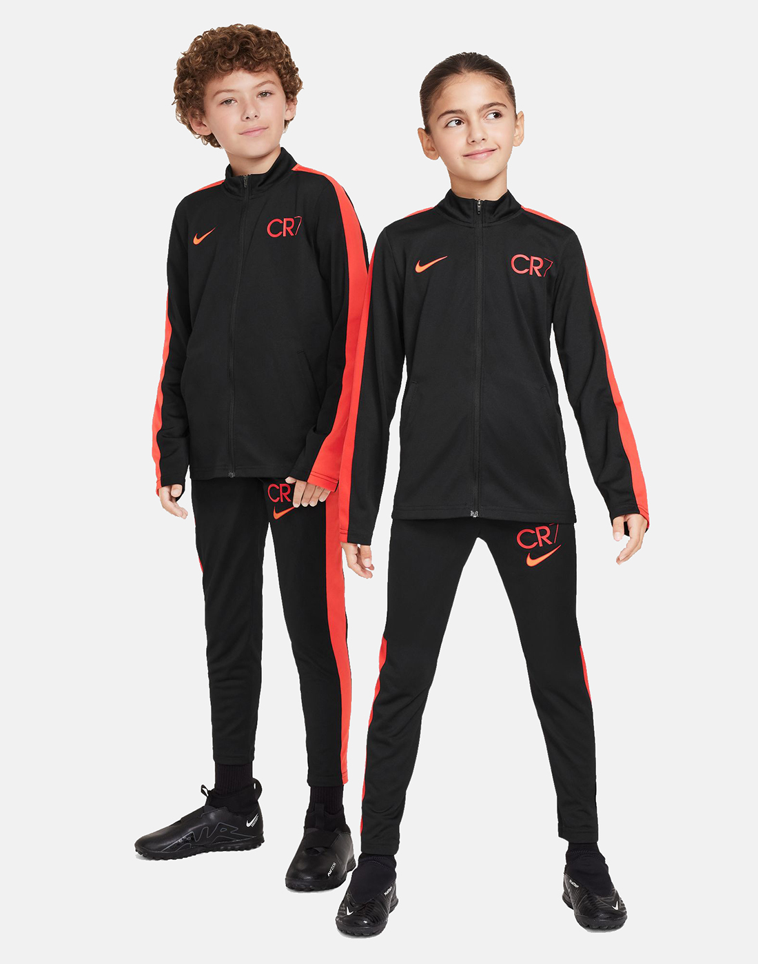 Nike Older Kids CR7 Tracksuit - Black | Life Style Sports IE