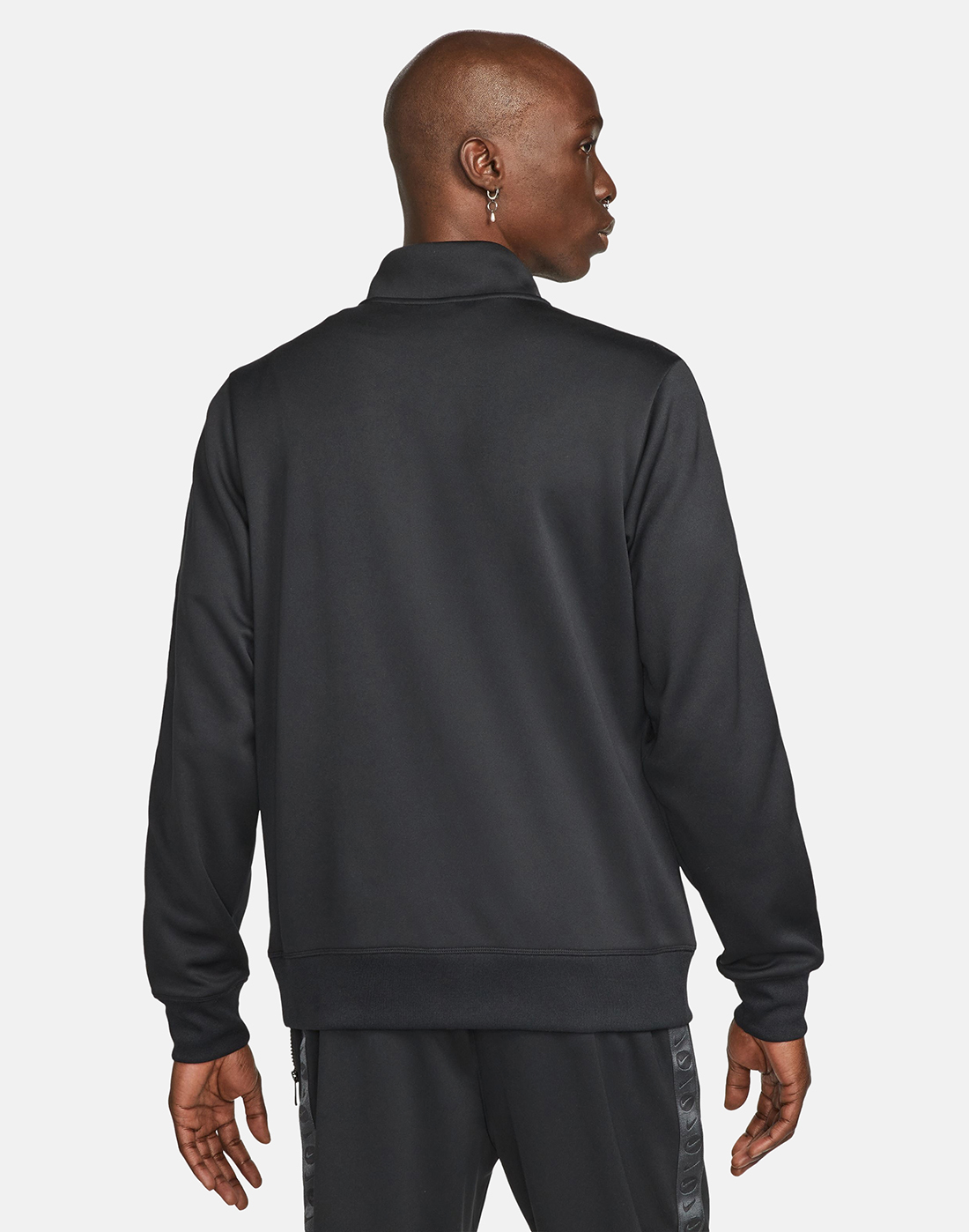 Nike Mens Swoosh Poly Track Top - Black | Life Style Sports IE