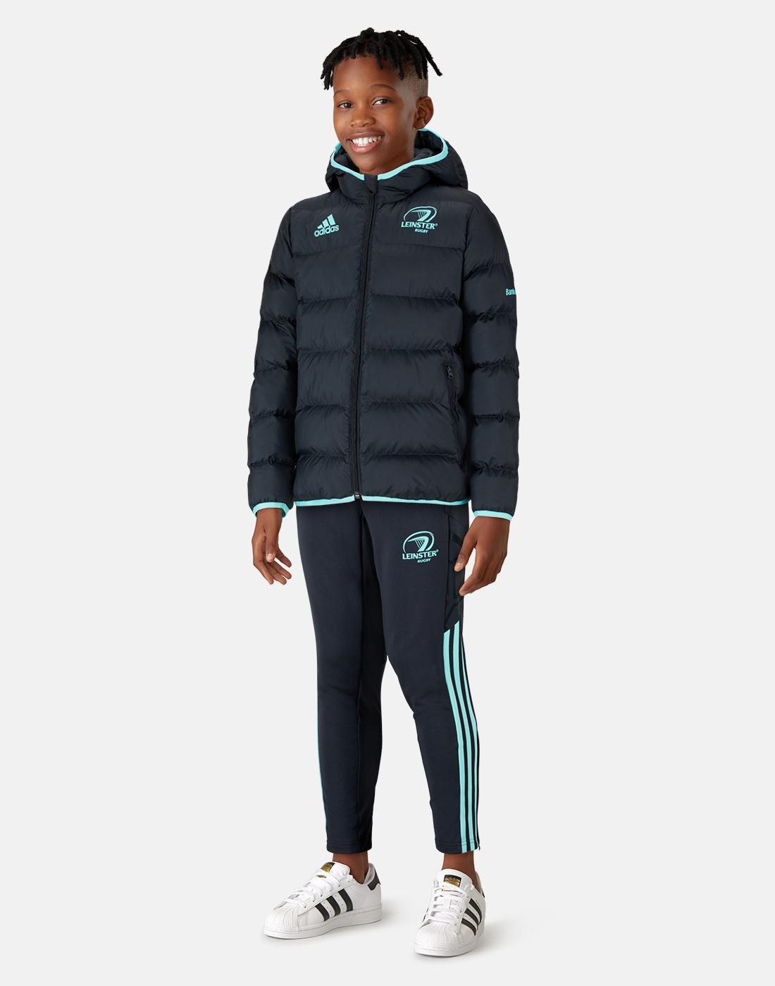 adidas Kids Leinster Winter Jacket - Grey | Life Style Sports IE