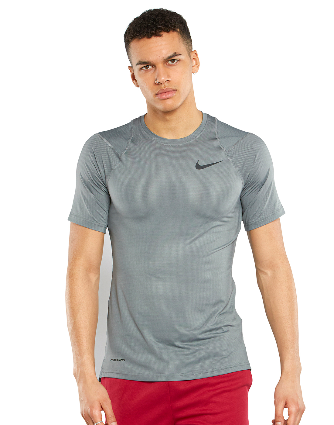 Sala Surichinmoi Recurso Nike Mens Breathe Training T-shirt - Grey | Life Style Sports EU