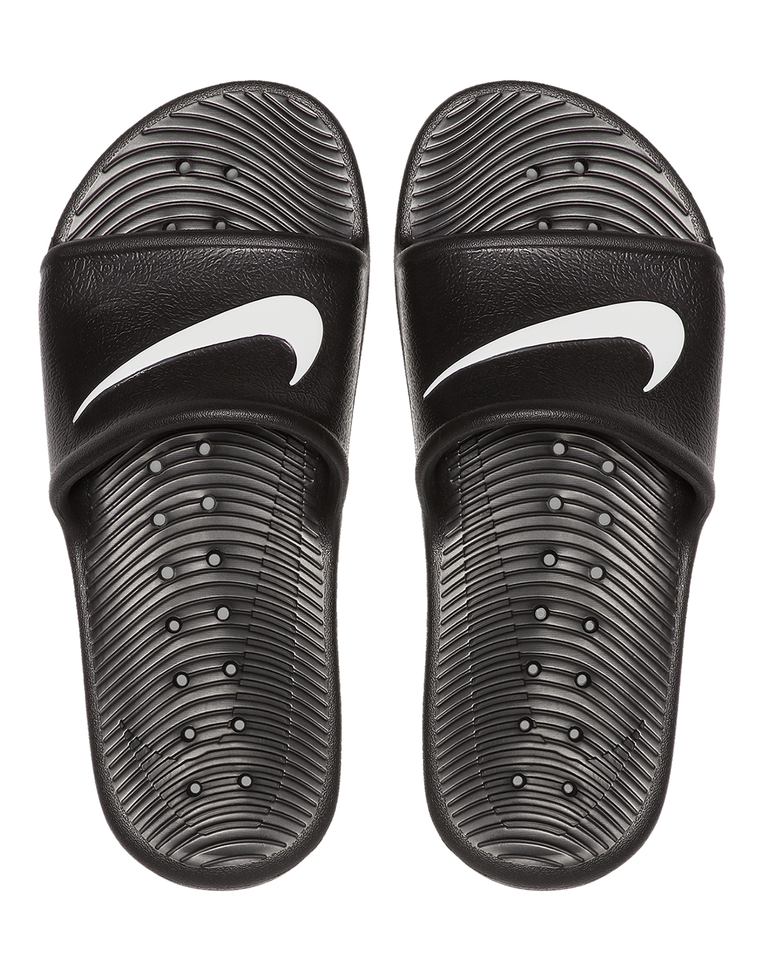 Nike Older Kids Kawa Slides - Black | Life Style Sports IE