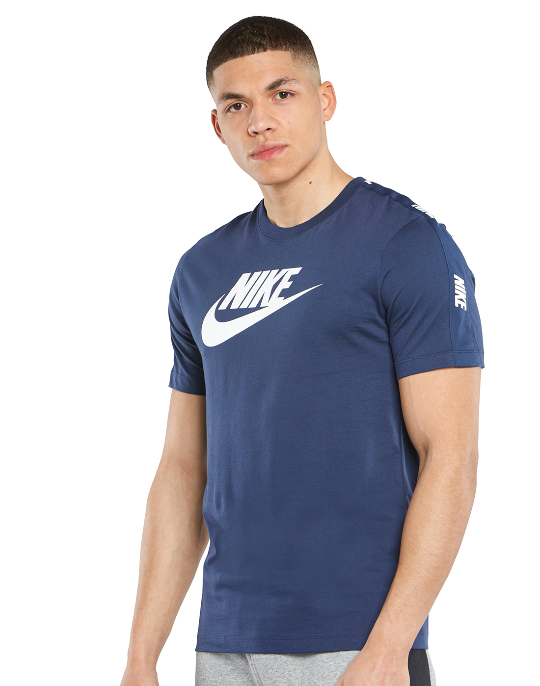 Nike Mens Hybrid T-Shirt - Navy | Life Style Sports IE