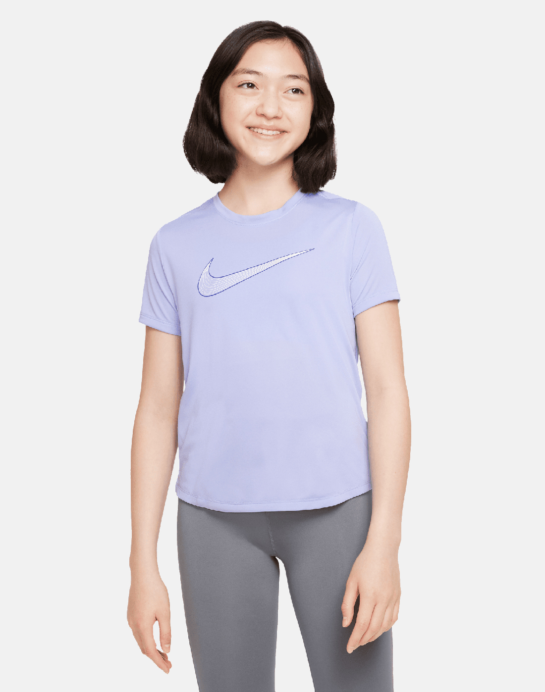 Nike Older Girls One T-Shirt - Blue | Life Style Sports UK