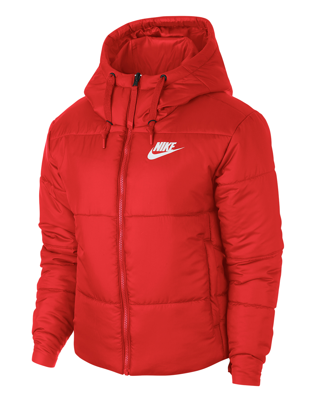 all red nike jacket