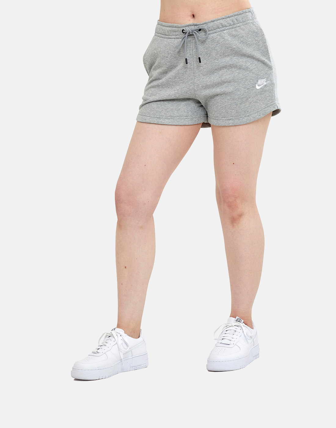 Nike Womens Essential Shorts - Grey | Life Style Sports IE