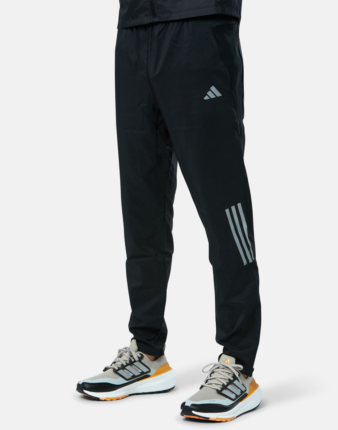 adidas Mens Own the Run Woven Pants - Black | Life Style Sports IE
