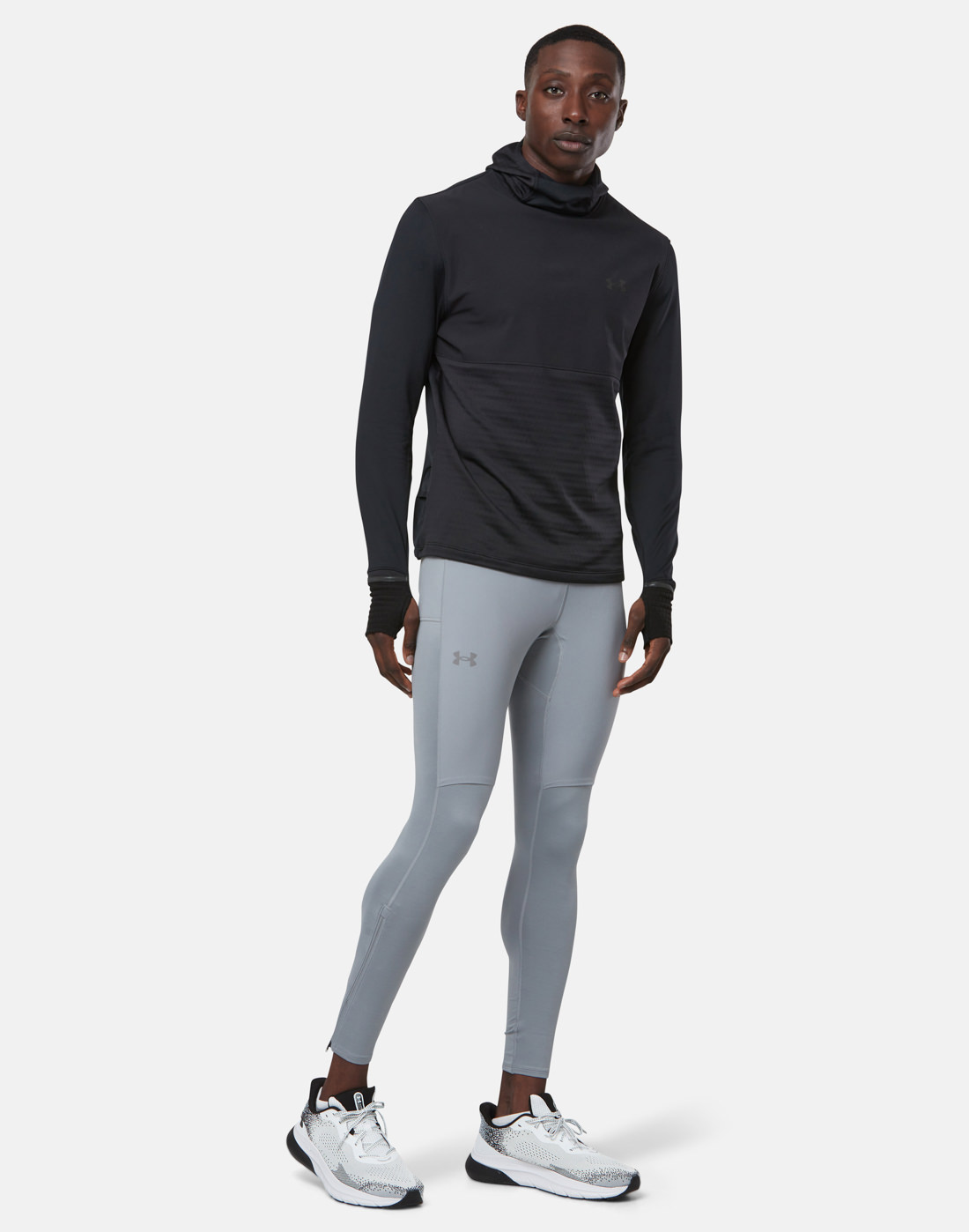 Under Armour Mens Qualifier Elite Cold Tights - Blue | Life Style Sports IE