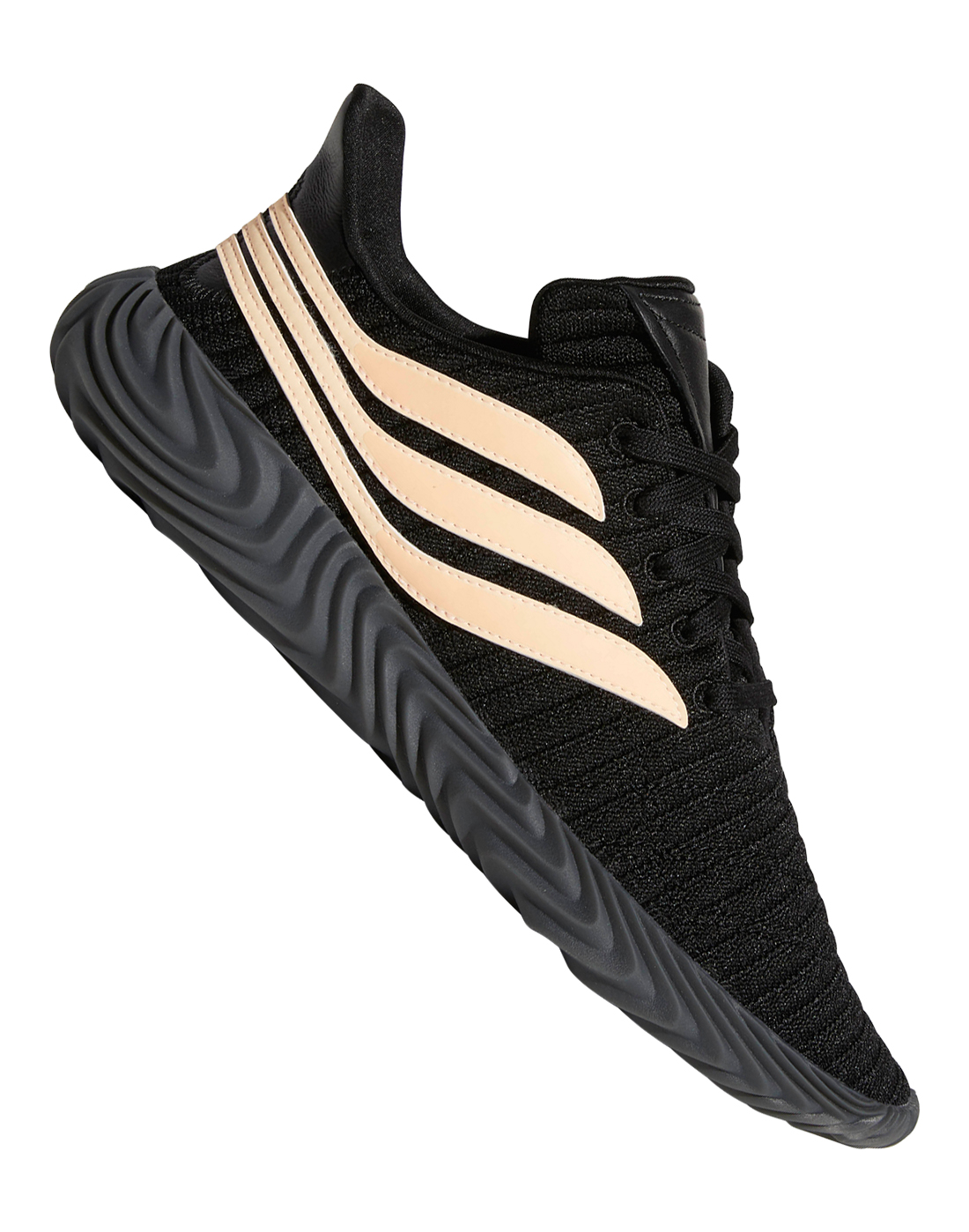 adidas black sobakov trainers