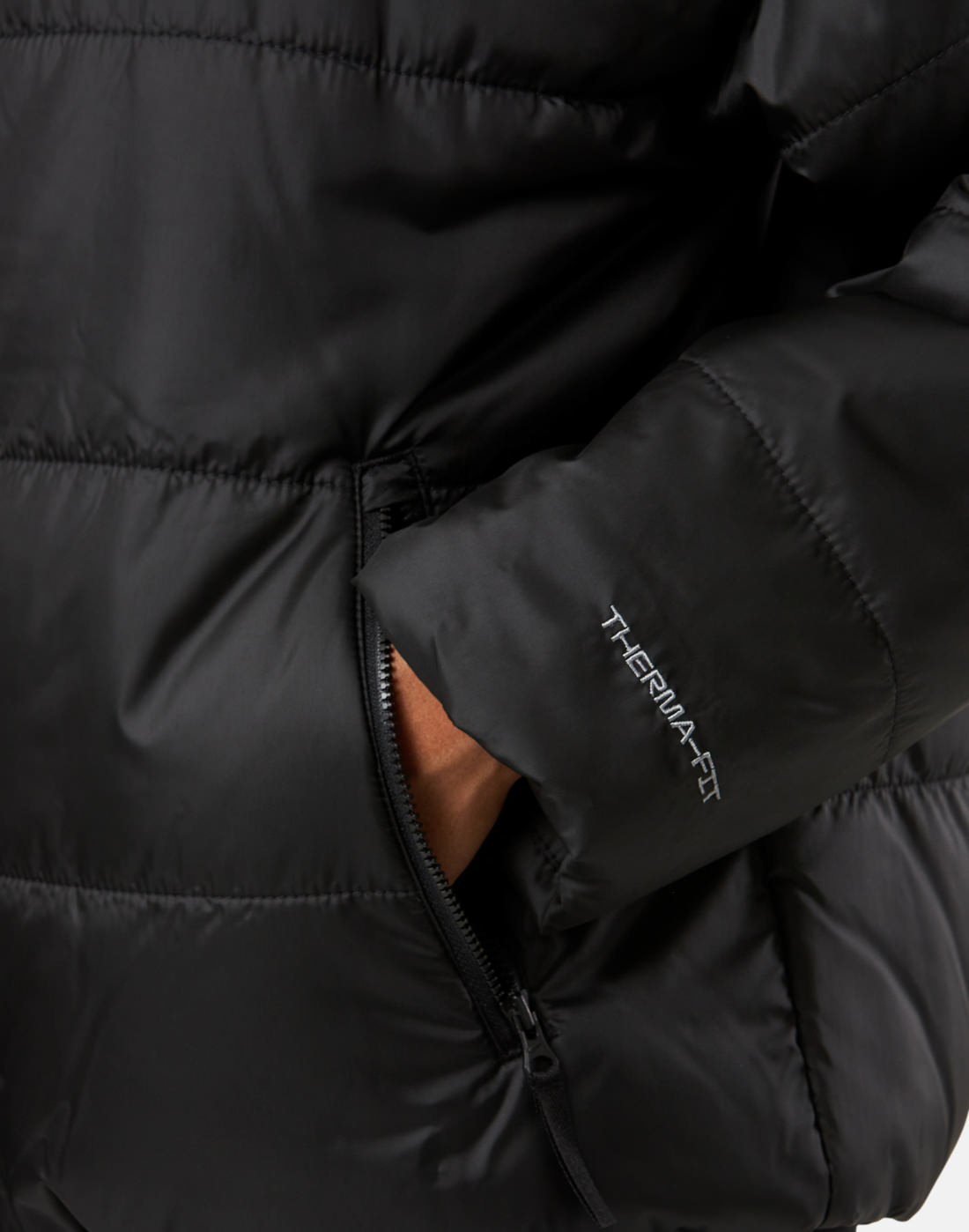 Nike Womens Repel Hooded Puffer Jacket - Black | Life Style Sports IE