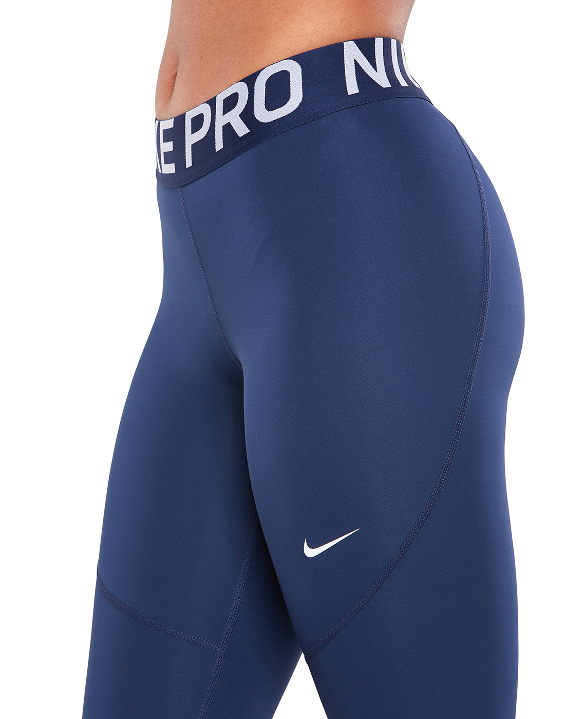 nike pro navy leggings