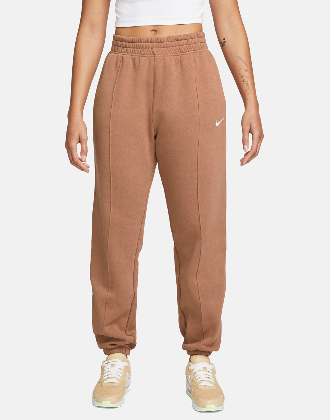 Nike Womens Essential Pants - Brown | Life Style Sports IE